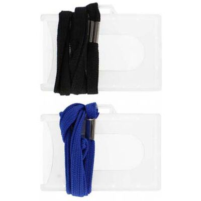 Naamplaatje met Lint PCV 58/90mm Multi kleuren Naamplaatje met Lint PCV 58/90mm Multi kleuren