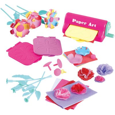 Play - Papieren Bloemen 38dlg - Multicolor - Craft kit Play - Papieren Bloemen 38dlg - Multicolor - Craft kit