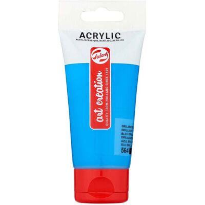 Talens Art Creation acrylverf tube 75 ml, briljantblauw (564) Briljantblauw Talens Art Creation acrylverf tube 75 ml, briljantblauw (564) Briljantblauw