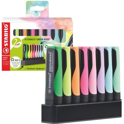 Stabilo Green Boss Markeerset - Pastel en Neon Stabilo Green Boss Markeerset - Pastel en Neon