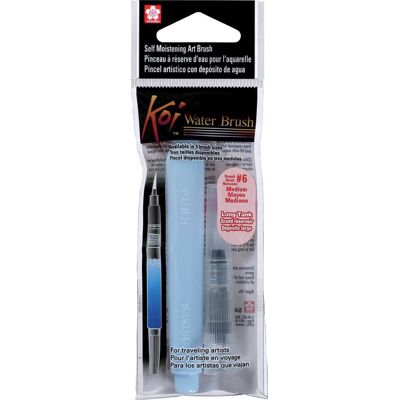 Sakura koi water brush, maat m, lang reservoir Multi Kleuren Sakura koi water brush, maat m, lang reservoir Multi Kleuren