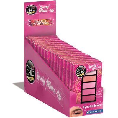 Clementoni crazy chic oogschaduw romantic style, 8dlg. Multi kleuren Clementoni crazy chic oogschaduw romantic style, 8dlg. Multi kleuren