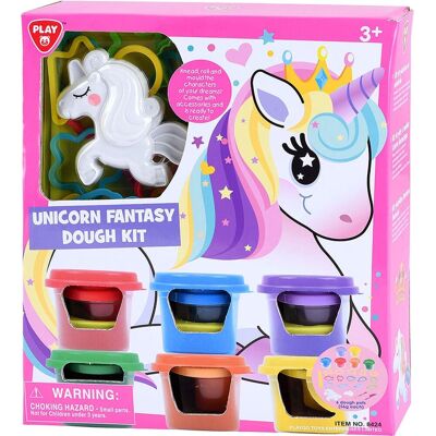 Playgo Play eenhoorn kleiset - fantasie klei speelgoed set met 6 potjes. Playgo Play eenhoorn kleiset - fantasie klei speelgoed set met 6 potjes.