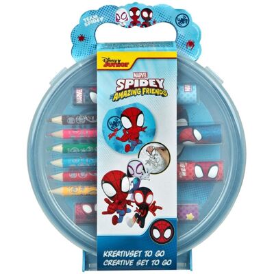 Undercover spidey creatieve kleurset met stickers en kleurboek. Multi kleuren Undercover spidey creatieve kleurset met stickers en kleurboek. Multi kleuren