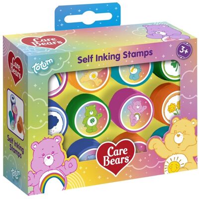 Totum Care bears troetelbeertjes - zelfinktende stempels 12 stuks - creatief speelgoed vanaf 3 jaar meisjes en jongens knutselen Totum Care bears troetelbeertjes - zelfinktende stempels 12 stuks - creatief speelgoed vanaf 3 jaar meisjes en jongens knutselen