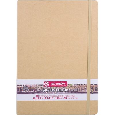 Kraft Schetsboek - Voor Tekenen & Journaling Kraft Schetsboek - Voor Tekenen & Journaling