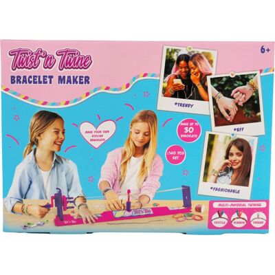 Canenco Twist n twine maak je eigen armbanden studio Multi kleuren Canenco Twist n twine maak je eigen armbanden studio Multi kleuren