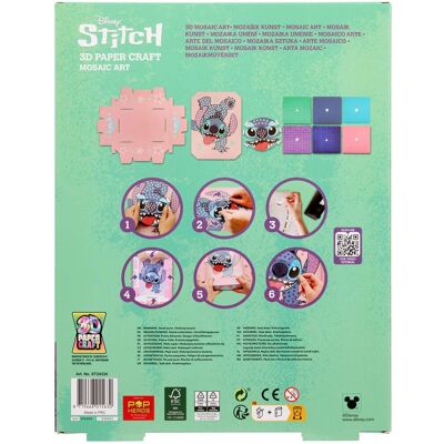 Canenco Stitch 3d mozaiek kunst knutselset Multi kleuren Canenco Stitch 3d mozaiek kunst knutselset Multi kleuren