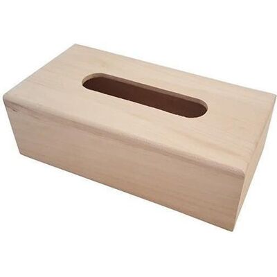 Hobbygroep Versier je eigen houten tissuebox Hobbygroep Versier je eigen houten tissuebox