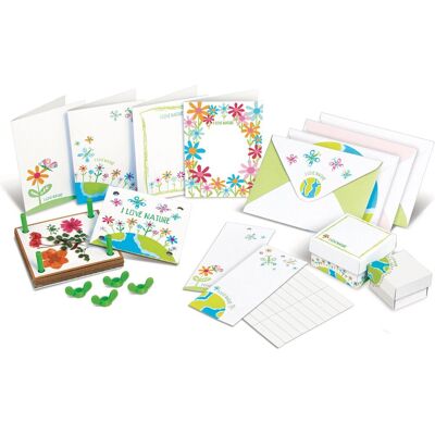 4M knutselen - bloemenpers - creatief speelgoed - hobbypakket bloemen - green creativity - 5 jaar 4M knutselen - bloemenpers - creatief speelgoed - hobbypakket bloemen - green creativity - 5 jaar