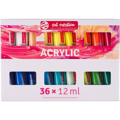 Talens Art Creation Acrylverf Set - Multikleur - Kunst Type Talens Art Creation Acrylverf Set - Multikleur - Kunst Type