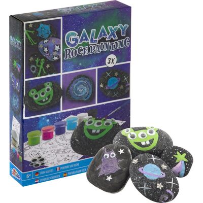 Grafix Stenen schilderen galaxy Grafix Stenen schilderen galaxy