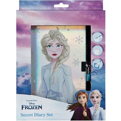 Undercover Elsa Frozen Dagboek met UV-pen Meerkleuren - Dagboek Undercover Elsa Frozen Dagboek met UV-pen Meerkleuren - Dagboek