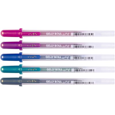 Sakura Gelschrijver gelly roll gold shadow set à 5 kleuren Sakura Gelschrijver gelly roll gold shadow set à 5 kleuren