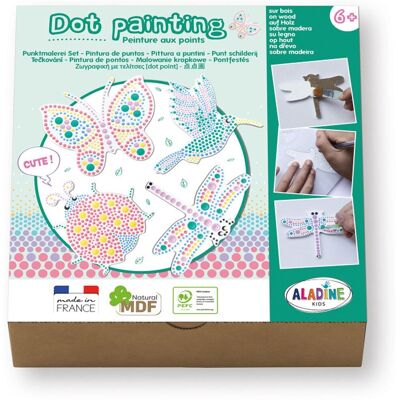 Aladine dot painting set - natuur schilderen voor kinderen. Aladine dot painting set - natuur schilderen voor kinderen.