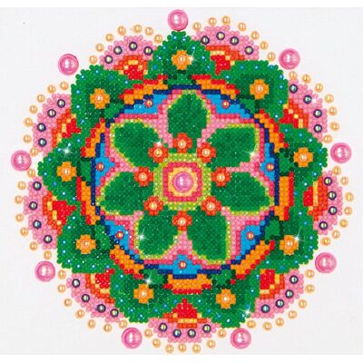 Carletto Deutschland Diamond Dotz - Bloemen Mandala Carletto Deutschland Diamond Dotz - Bloemen Mandala