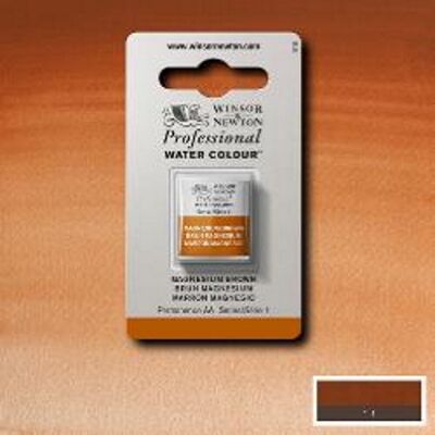 Winsor & Newton professionele aquarelverf halve nap winsor magnesium brown Winsor & Newton professionele aquarelverf halve nap winsor magnesium brown