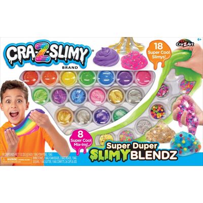 Cra-z-art Slijm maken pakket voor kinderen - slime - cra-z-slimy super duper slimy blendz Cra-z-art Slijm maken pakket voor kinderen - slime - cra-z-slimy super duper slimy blendz