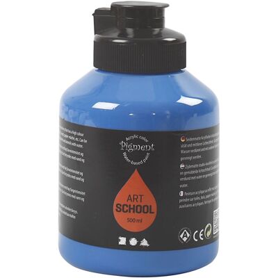 Pigment Art School Verf - Primaire Blauw, Transparant - Verf Pigment Art School Verf - Primaire Blauw, Transparant - Verf