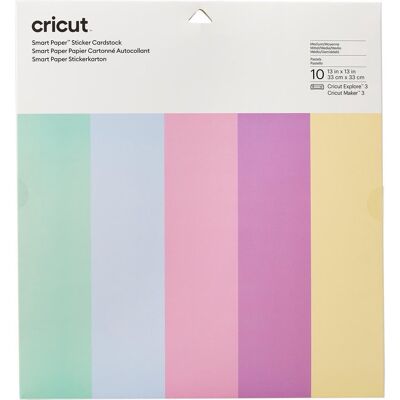 CRICUT smart paper™ gekleurd karton snijbreedte 30.5 cm pastel CRICUT smart paper™ gekleurd karton snijbreedte 30.5 cm pastel