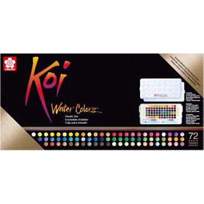 Sakura koi water colors studio set 72 halve napjes Sakura koi water colors studio set 72 halve napjes