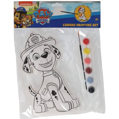 Johntoy paw patrol schilderen canvas marshall met verf en penseel. Multi kleuren Johntoy paw patrol schilderen canvas marshall met verf en penseel. Multi kleuren