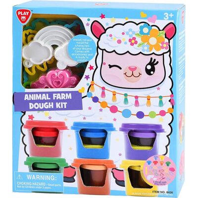 Play - Boerderijdieren Kleiset - Multicolor - Clay set Play - Boerderijdieren Kleiset - Multicolor - Clay set