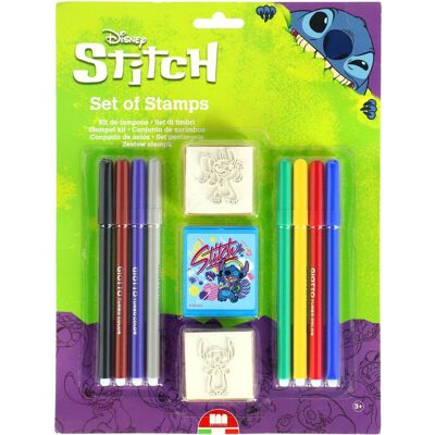 Multiprint Stitch stempelset creatieve speelgoedset 11-delig multicolor. Multi kleuren Multiprint Stitch stempelset creatieve speelgoedset 11-delig multicolor. Multi kleuren