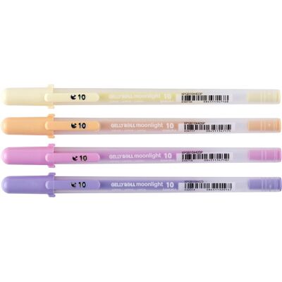 Sakura gelly roll moonlight 10 set sunrise 4 kleuren Sakura gelly roll moonlight 10 set sunrise 4 kleuren