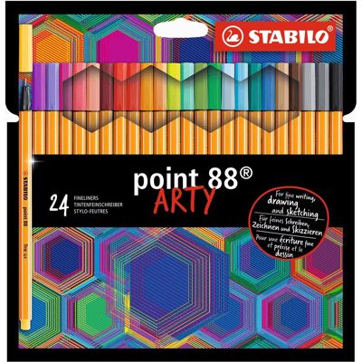 STABILO Point 88 ARTY Fineliner Multicolour - Fineliner pen STABILO Point 88 ARTY Fineliner Multicolour - Fineliner pen