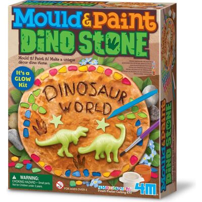 4M knutselen - giet en verf - dino steen - creatief speelgoed - 5 jaar 4M knutselen - giet en verf - dino steen - creatief speelgoed - 5 jaar