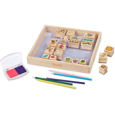 Melissa & Doug - stempelset - regenwoud Melissa & Doug - stempelset - regenwoud