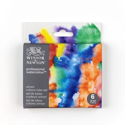 Winsor & Newton 0190836 professionele aquarelverf set 6x5ml - winsor kleuren voor kunstenaars Winsor & Newton 0190836 professionele aquarelverf set 6x5ml - winsor kleuren voor kunstenaars