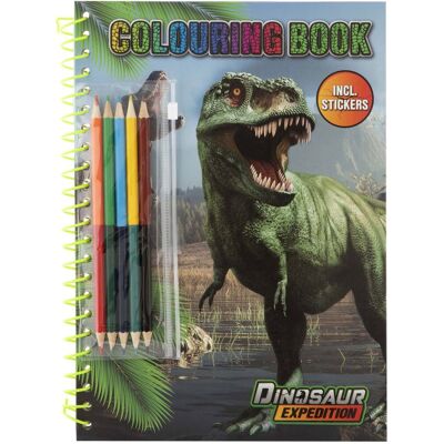 Creative Craft Group Dino Kleurboek met Potloden - Kleurboek Creative Craft Group Dino Kleurboek met Potloden - Kleurboek