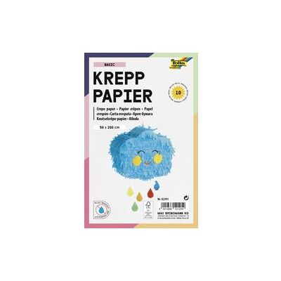Crêpepapier Folia 82391 Crêpepapier Kleurenassortiment Crêpepapier Folia 82391 Crêpepapier Kleurenassortiment