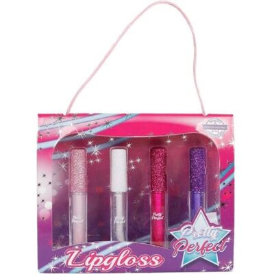 Bongers Speelgoed Lippgloss pretty perfect 4 stuks Bongers Speelgoed Lippgloss pretty perfect 4 stuks