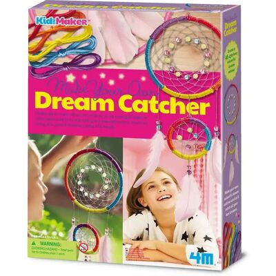 4M knutselen - maak je eigen dromenvanger - creatief speelgoed - kidzmaker - hobbypakket - multicolor - 5 jaar 4M knutselen - maak je eigen dromenvanger - creatief speelgoed - kidzmaker - hobbypakket - multicolor - 5 jaar