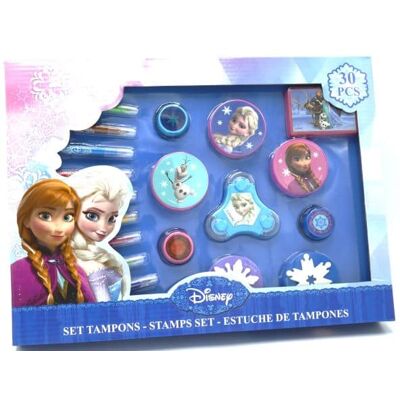 Jonotoys Frozen 30 delige stempel doos Jonotoys Frozen 30 delige stempel doos