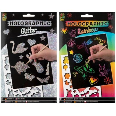 Creative Craft Group Scratch art a4 Zwart Creative Craft Group Scratch art a4 Zwart