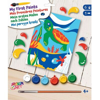 Sequin Art Schildpad Verfset - Painting Kit Sequin Art Schildpad Verfset - Painting Kit