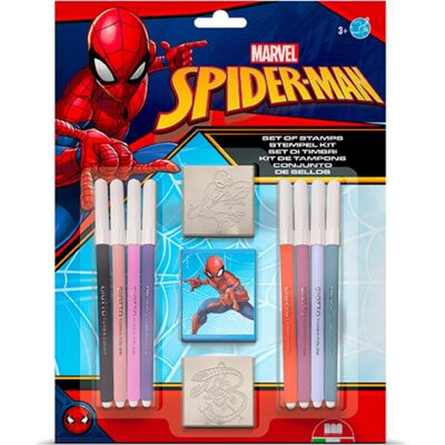 Spiderman stempelset 11-delig Spiderman stempelset 11-delig