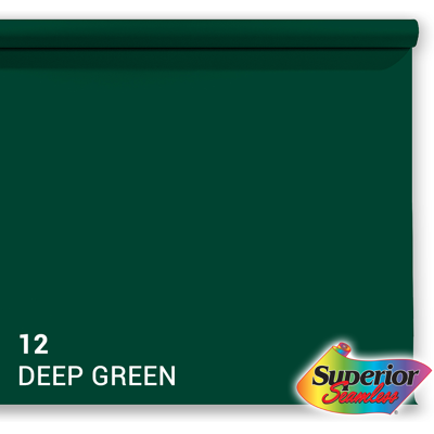 Superior Donkergroen Achtergrondpapier - 1,35x11m - Professionele Kwaliteit Superior Donkergroen Achtergrondpapier - 1,35x11m - Professionele Kwaliteit