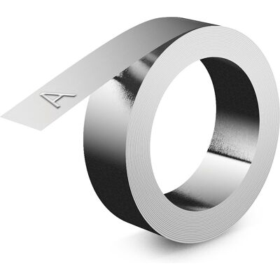 Dymo Aluminium Labeling Tape - 12mm, 10 stuks Dymo Aluminium Labeling Tape - 12mm, 10 stuks