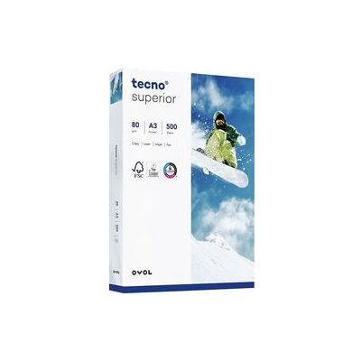 Tecno Superior - A3 Wit Multifunctioneel Papier Tecno Superior - A3 Wit Multifunctioneel Papier