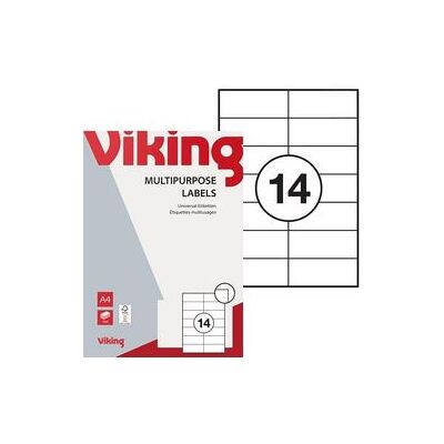 Niceday - Multifunktionsetiketten 105x42,3mm - Label Niceday - Multifunktionsetiketten 105x42,3mm - Label