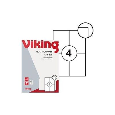 Niceday - 67096 Weiss Matt - 105 x 148 mm - 400 stuks - Label Niceday - 67096 Weiss Matt - 105 x 148 mm - 400 stuks - Label