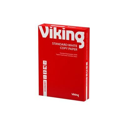 Kopieerpapier Viking A4 75 g/m² Wit 500 vellen Kopieerpapier Viking A4 75 g/m² Wit 500 vellen