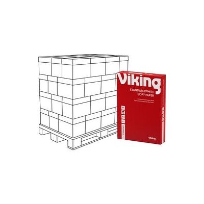 Kopieerpapier Viking A4 80 g/m² Mat Wit 240 stuks Kopieerpapier Viking A4 80 g/m² Mat Wit 240 stuks