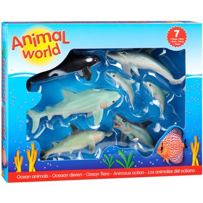 Johntoy Oceaan Dieren Assortiment - Educatief & Duurzaam Johntoy Oceaan Dieren Assortiment - Educatief & Duurzaam
