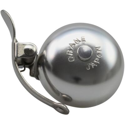 CRANE Mini suzu bell (die cast) - matte silver CRANE Mini suzu bell (die cast) - matte silver